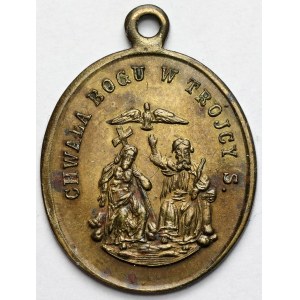 Medaglione, Confraternita della Santissima Trinità di Cracovia (XIX/XX secolo)