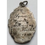 Medal, Our Lady of Czestochowa - with engraving 1942