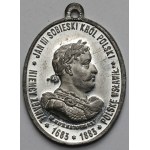Medal 1883, John III Sobieski "Germany saved Poland made famous" (Kurnatowski)