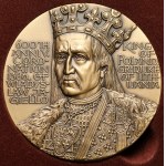 PANA medal 600th anniversary of the coronation of Ladislaus Jagiello 1986 - mintage of 130 pieces