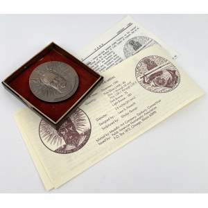 Medal PANA Marszałek Józef Piłsudski 1985 - nakład 75 sztuk