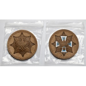 Medaglia, 75° anniversario della 3a Insurrezione della Slesia 1996 - smaltata - set (2 pz)