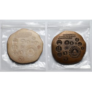 Medaglia, Paolo VI Pontifex Maximus - varie versioni - set (2 pz)