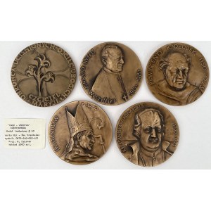 Religious medals - set (5pcs)