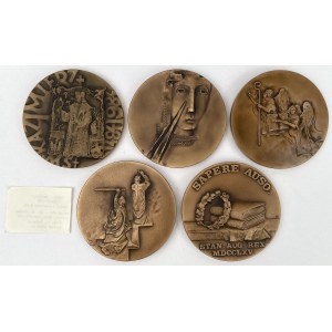 Religious medals - set (5pcs)