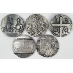 Religious medals - set (5pcs)