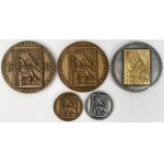 Medals, Mother of God of Kozielsk - various versions - set (5pcs)