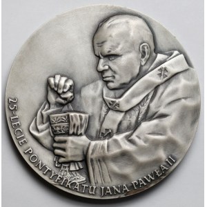 Medal, 25-lecie Pontyfikatu Jana Pawła II - PTAiN Tarnobrzeg 2002