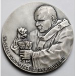 Medal, 25th anniversary of the Pontificate of John Paul II - PTAiN Tarnobrzeg 2002