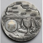 Medal, 25th anniversary of the Pontificate of John Paul II - PTAiN Tarnobrzeg 2002