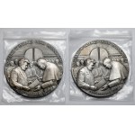 Medals, Nissenbaum Family Foundation 1999 - John Paul II / Victims of the Holocaust - set (2pcs)