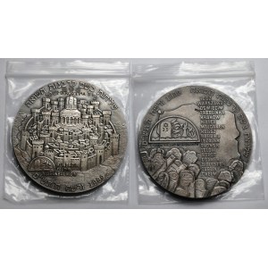 Medals, Nissenbaum Family Foundation 1999 - John Paul II / Victims of the Holocaust - set (2pcs)