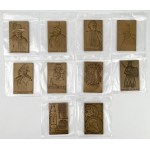 PTN Congress placards - from I (1993) to XXIV (1989) - set (10pcs)