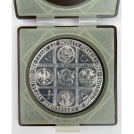 PANA medal 1000 years of Christianity in Poland 1966 - in SILVER