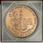 Medaglia PANA dei 25 anni di lotta contro la Polonia 1969 - in bronzo