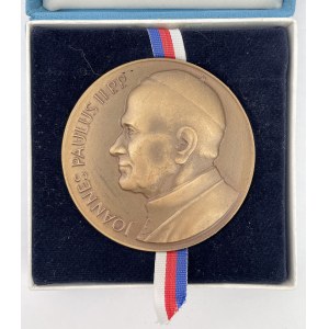 Medal, Jan Paweł II - Pielgrzymka do Czechosłowacji 1990