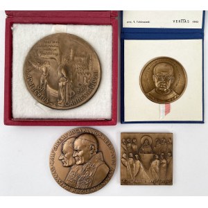 Medaglie religiose 1982-1987 - set (4 pezzi)