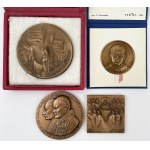 Religious medals 1982-1987 - set (4pcs)