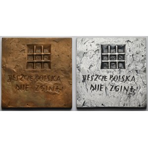 Medale, Pamięci Polaków - Ofiar Stalinowskich Represji - PTAiN 1988 - zestaw (2szt)