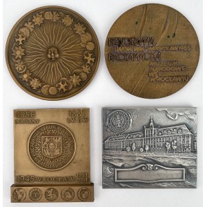Medals, Wroclaw 1985-2002 - set (4pcs)