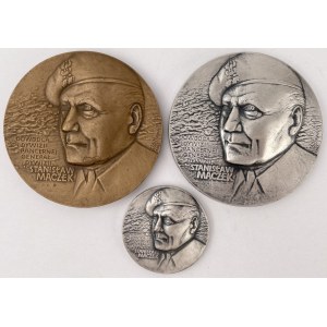 Medals, Major General Stanislaw Maczek - PTAiN Warsaw 1987 - set (3pcs)