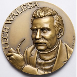 Medal bez daty, Solidarność / Lech Wałęsa