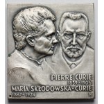 Medal, 100 Years of the Discovery of Polonium and Radium 1998