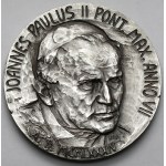 Vatican City, John Paul II, Medal 1984 - Juvenibus Christum - in SILVER [1341/6000].