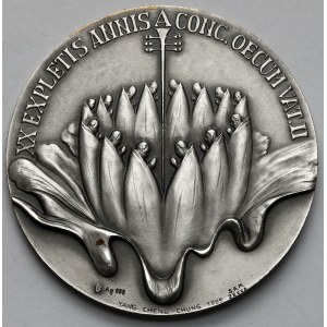 Città del Vaticano, Giovanni Paolo II, Medaglia 1985 - XX EXPLETIS ANNIS A CONC. OECUM VAT. II - in ARGENTO [2914/6000].