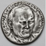 Vatican City, John Paul II, Medal 1980 - Robur Pacis Veritas - in SILVER.