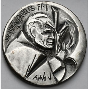 Watykan, Jan Paweł II, Medal 1982 - Fatima - w SREBRZE [3206/6000]