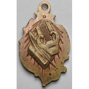Medalik, 100. rocznica urodzin Adama Mickiewicza 1798-1898