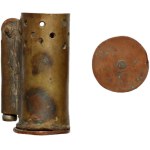 Set of gasoline lighters, trench art, (2 pieces)