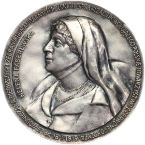 PRL, medal z 1989 roku, Helena Paderewska