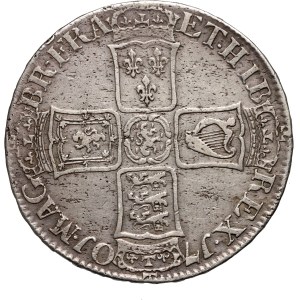 Great Britain, William III, 1/2 crown 1701