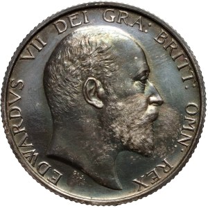Great Britain, Edward VII, 1902 shilling, matte proof