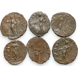 Roman Empire, Antoninian set, 3rd century, (6 pieces)
