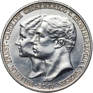 Germany, Saxe-Weimar-Eisenach, Wilhelm Ernst, 2 Mark 1903 A, Berlin, Duke's Marriage