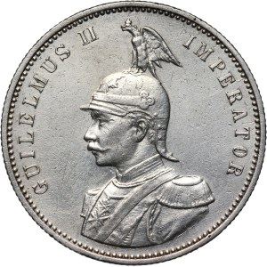 Germany, German East Africa, Wilhelm II, 1 Rupie 1910 J, Hamburg