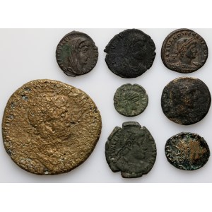 Antico, set di monete, (8 pezzi)