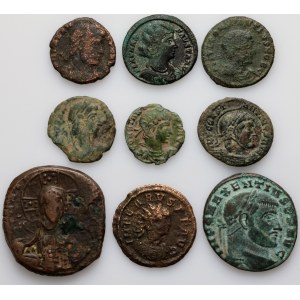 Antico, set di monete, (9 pezzi)