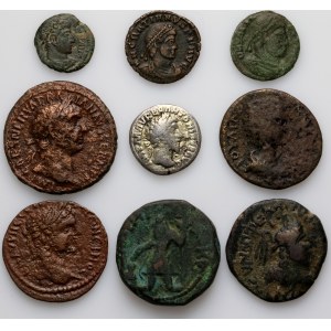 Antico, set di monete, (9 pezzi)