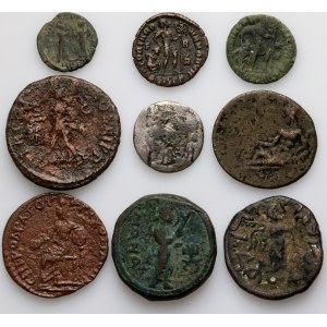 Antico, set di monete, (9 pezzi)