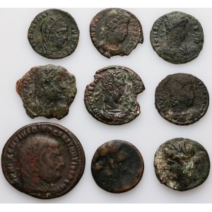 Antico, set di monete, (9 pezzi)