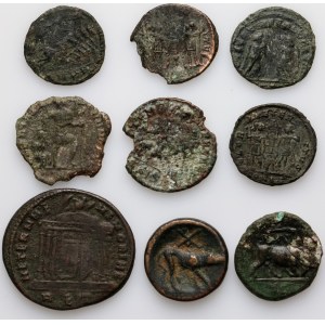 Antico, set di monete, (9 pezzi)