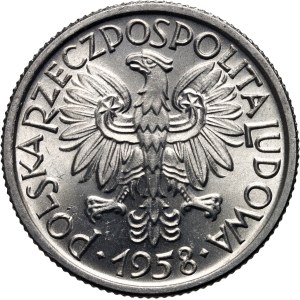 PRL, 2 zloty 1958, Berries