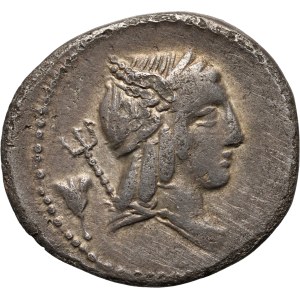 Roman Republic, L. Julius Bursio 85 BC, Denar, Rome