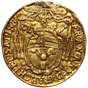 Austria, Salzburg, Francis Anton von Harrach, 1/4 Ducat 1709