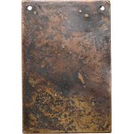 Second Republic, plaque from 1926, President Stanislaw Wojciechowski, by J. Aumiller