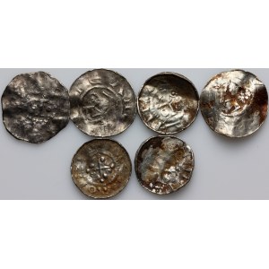 Germany, set of Denar, (6 pieces)